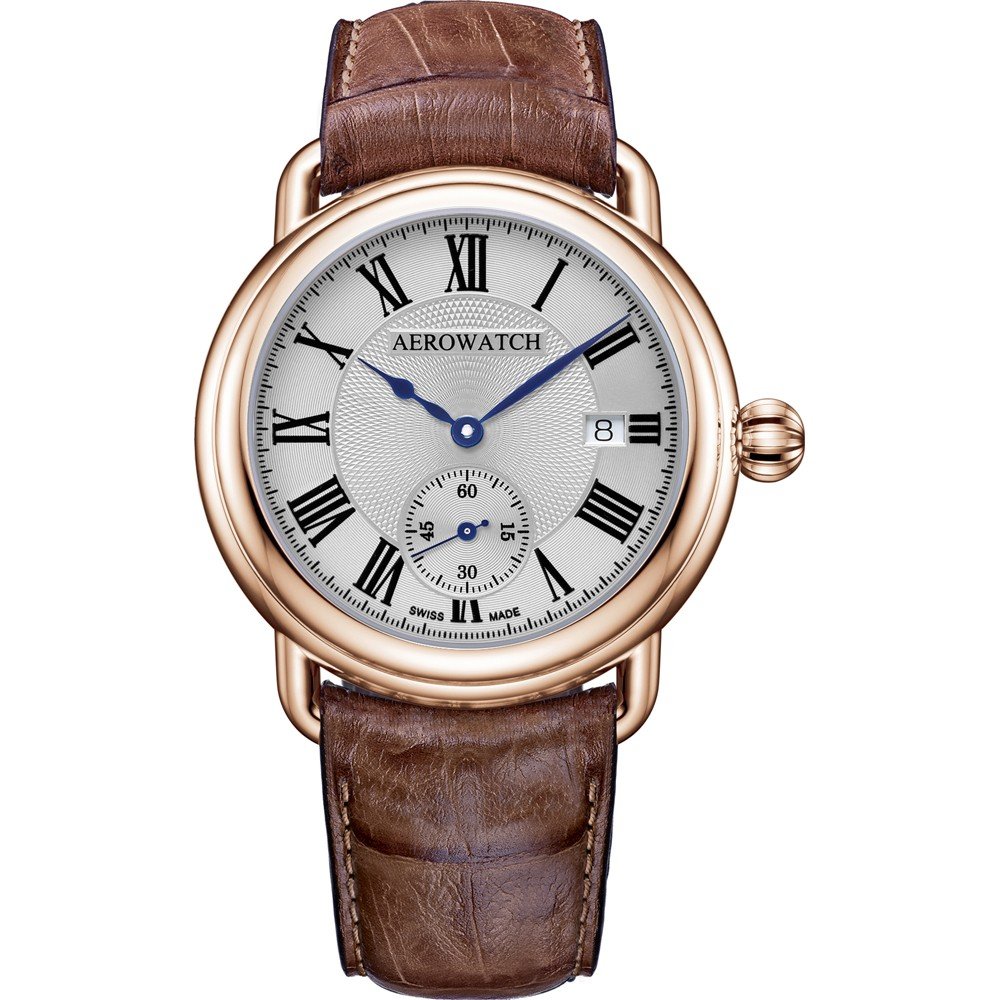 Aerowatch 1942 76983-RO02 1942 - Small Second Watch