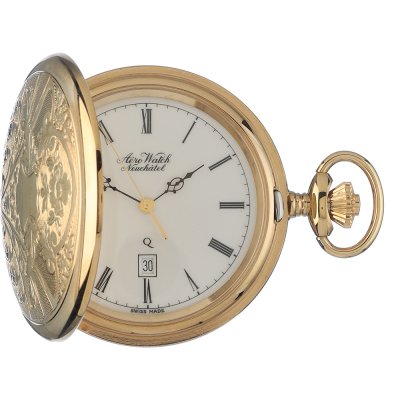 Aerowatch Pocket watches APW7290Q Savonette Les Fleurs Pocket watches