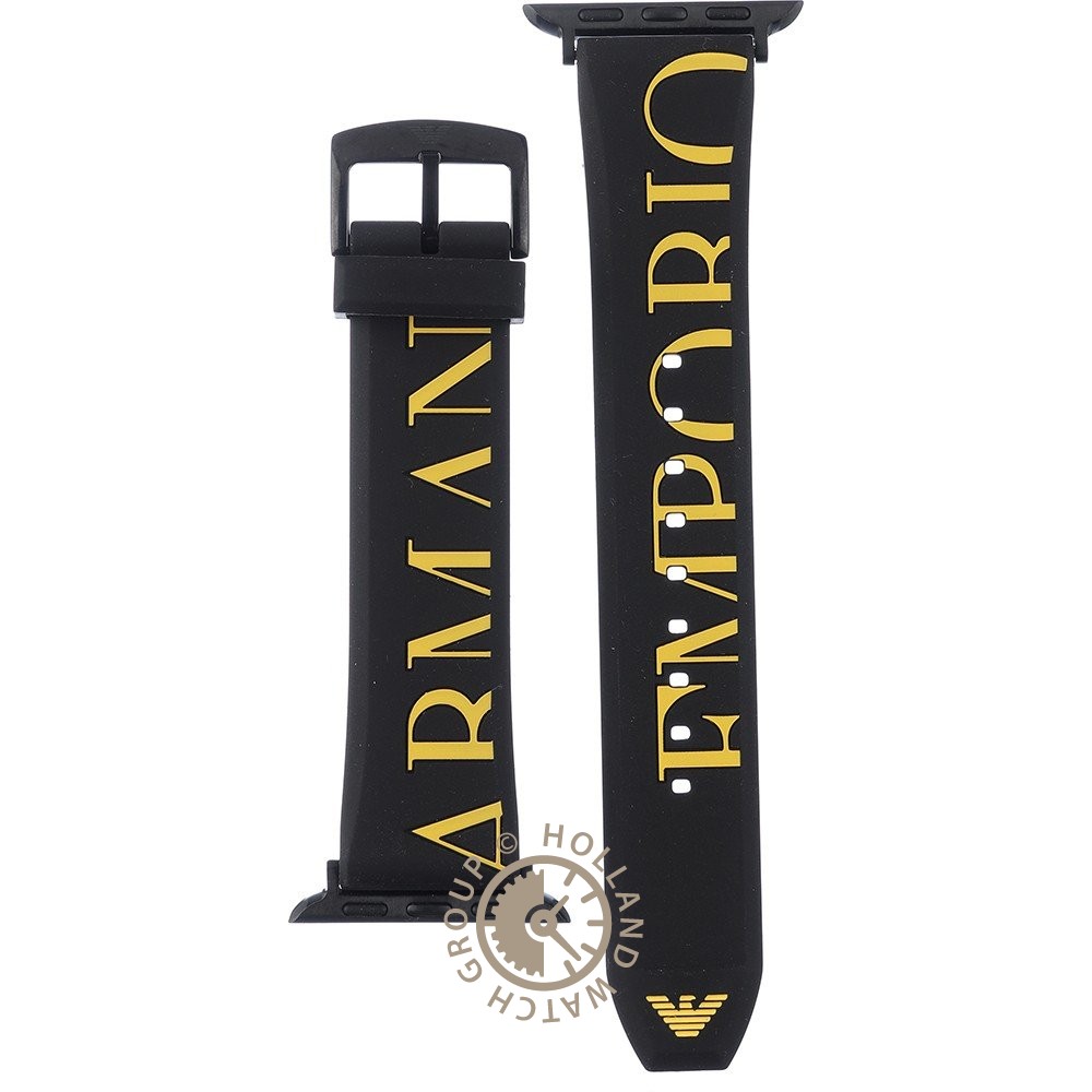 Armani apple watch band sales