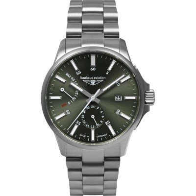 Bauhaus Aviation 2860M-4 Aviation Titanium Watch