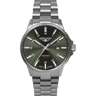Bauhaus Aviation 2864M-4 Aviation Titanium Watch