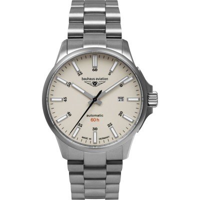 Bauhaus Aviation 2864M-5 Aviation Titanium Watch