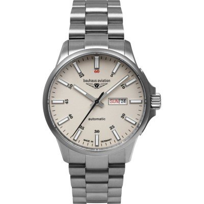 Bauhaus Aviation 2866M-5 Aviation Titanium Watch