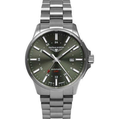 Bauhaus Aviation 2868M-4 Aviation Titanium Watch