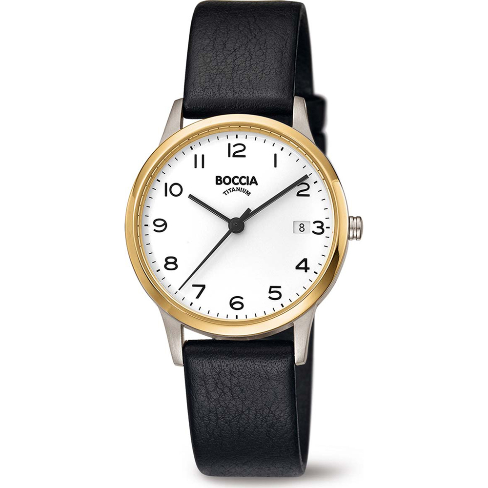 Boccia Orologio Uomo In Titanio, Modello 3616-01, Cassa 40mm, Quadrante Bianco, Cinturino Elastico, Impermeabile 5 Bar