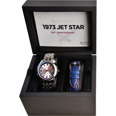Bulova Precisionist 96K112 Jet Star Watch