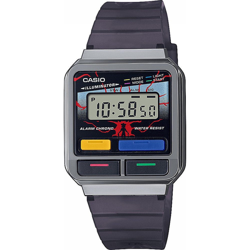 filter Kunstneriske konstruktion Casio Vintage A120WEST-1AER Edgy - Stranger Things Watch • EAN:  4549526354014 • hollandwatchgroup.com