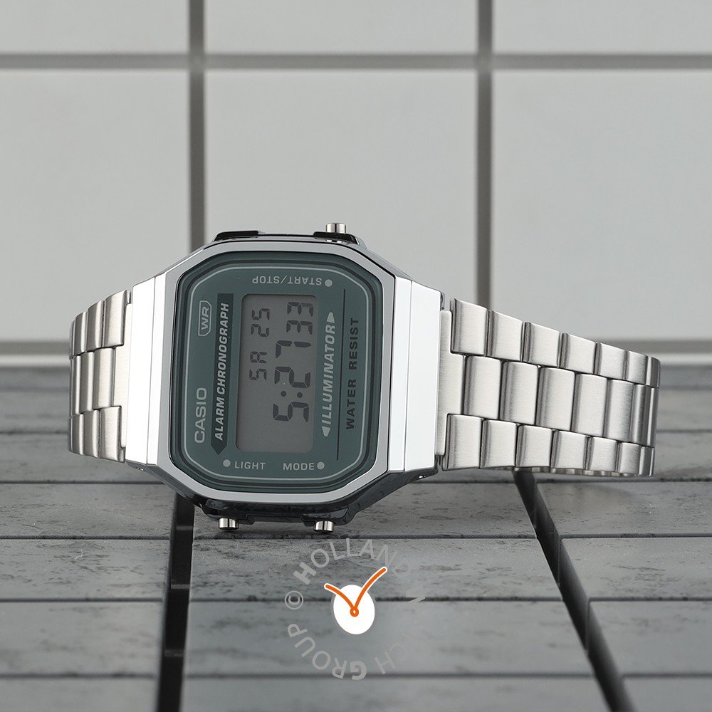 Casio Vintage A168WA-3AYES Watch • EAN: 4549526362781 • | Quarzuhren