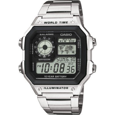 Casio Collection AE-1200WHD-1A World Time Watch