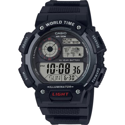 Casio Collection AE-1400WH-1AV World Timer Watch