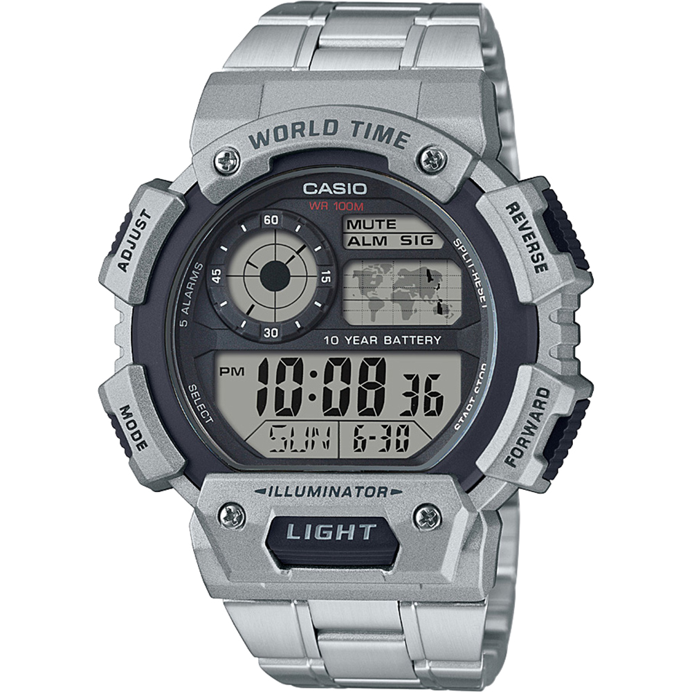 Casio Collection AE-1400WHD-1AVEF World Timer Watch