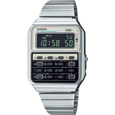 Casio Vintage CA-500WE-7B Retro Pop Calculator Watch