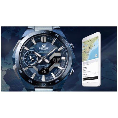 Casio Edifice Bluetooth ECB-2200CB-2AEF Windflow - Cool Blue