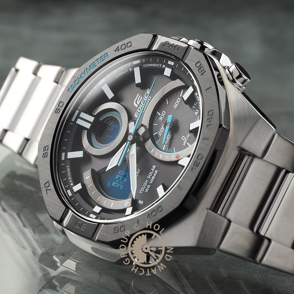 Casio Edifice Bluetooth ECB 950DB 1AEF Solar LCD Watch