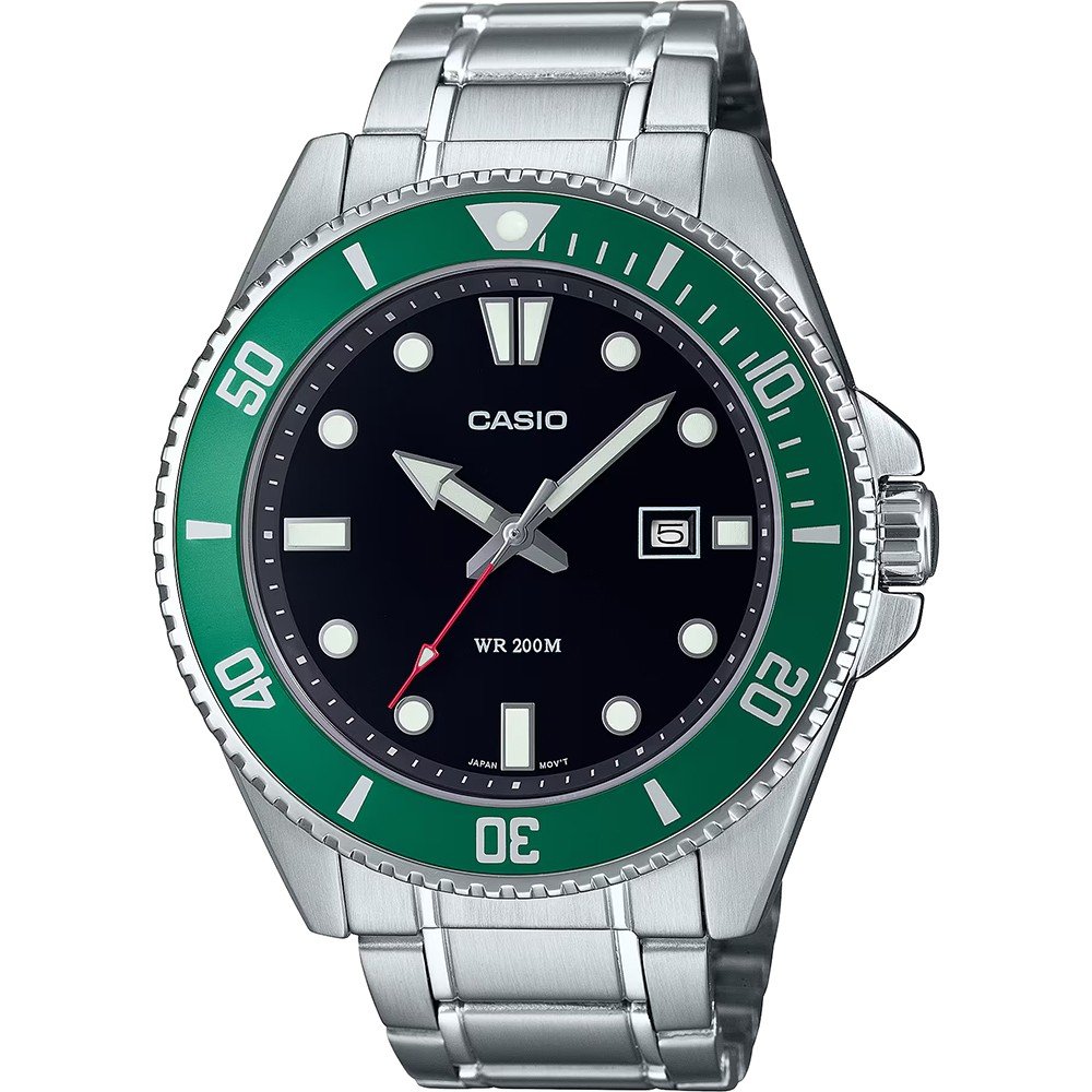 マリモ！ MONRO ADVENTURE MA-4 WOODLAND GREEN, Automatic GMT Worldtimer