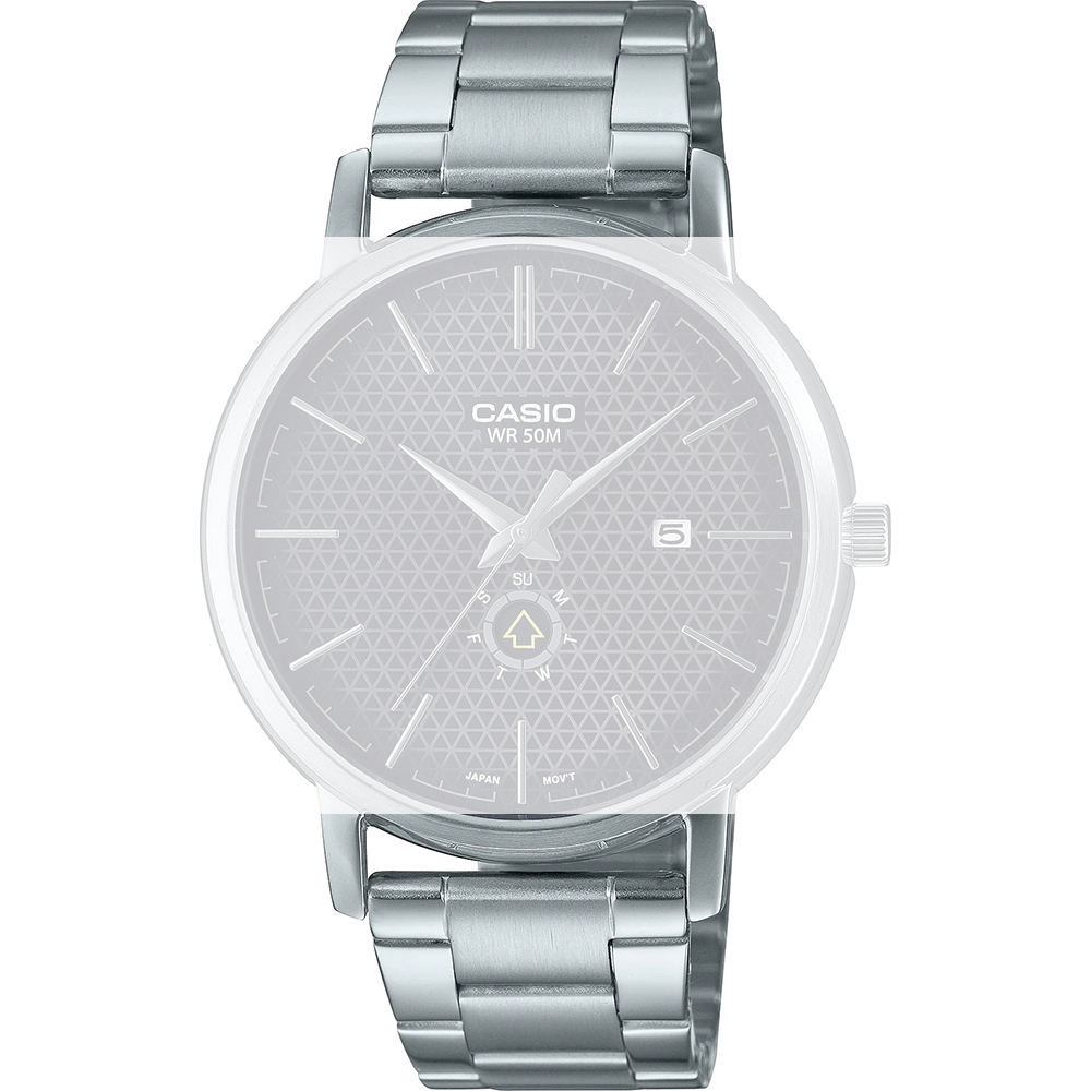 Casio 10642917 Minimalist Analog Day-Date Strap