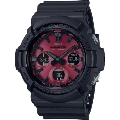 G-Shock Classic Style GAW-100AR-1A Waveceptor - Red Adrenalin Watch