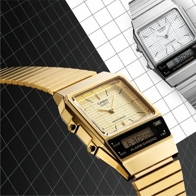 Casio Vintage AQ-800EG-9AEF Vintage Edgy Watch • EAN