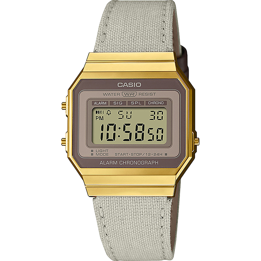 Casio Vintage A700WEGL-7AEF New Slim Vintage Watch