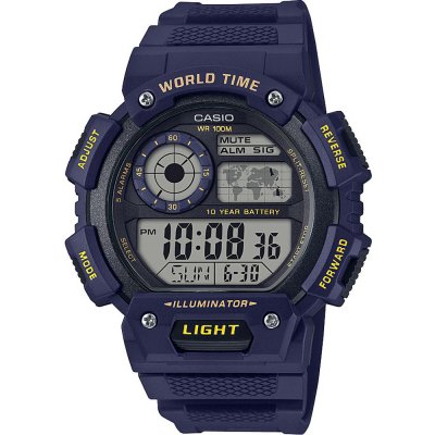 Casio Collection AE-1400WH-2AV World Timer Watch
