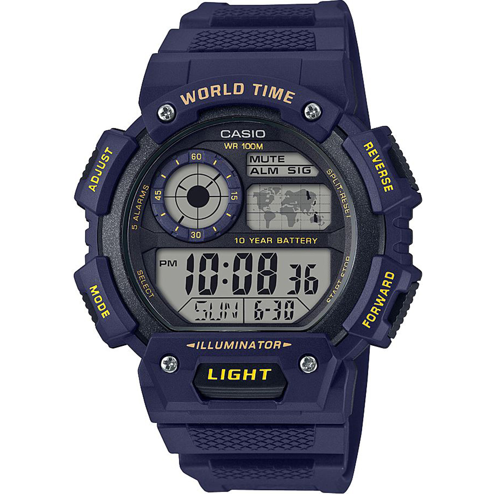 Casio Collection AE-1400WH-2AVEF World Timer Watch