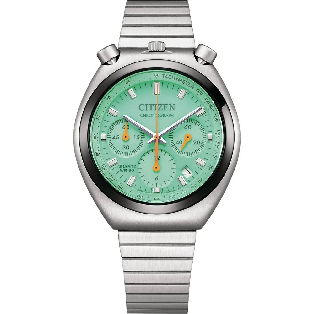 なっち Citizen Promaster Navihawk Salmon Dial Men's Stainless Steel Watch