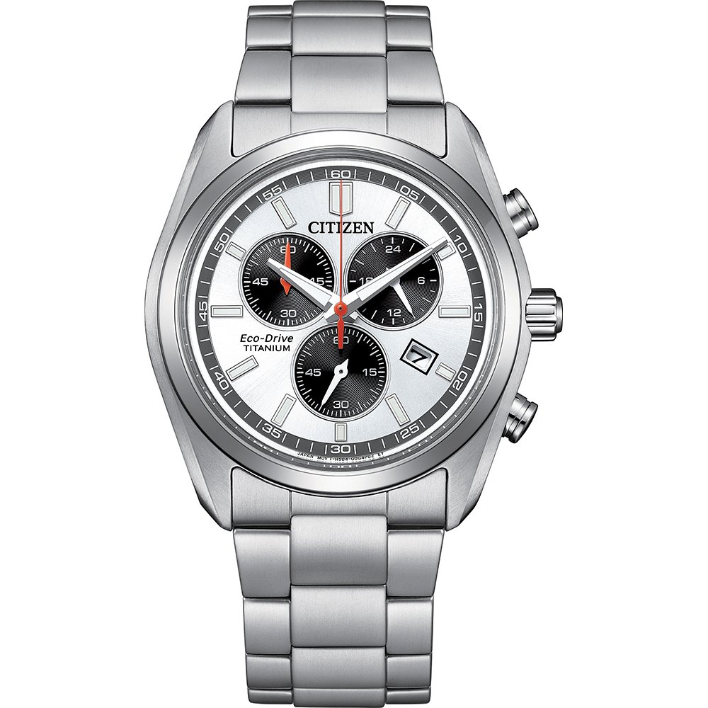 CITIZEN Eco-Drive Titanium クロノグラフ　h950 citizen-at2590-59a-super-