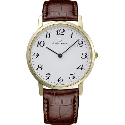 Claude Bernard 20060-37J-BB-SC1 Slim Line Watch