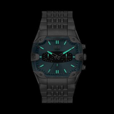 Diesel XL DZ4725 Spiked Cushion Watch • EAN: 4064092399752
