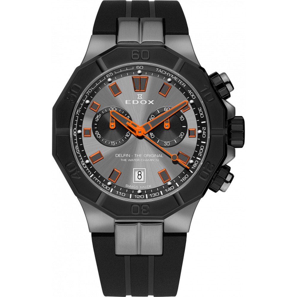 Edox Delfin 10113-37GNCA-GNO Delfin The Original Watch • EAN