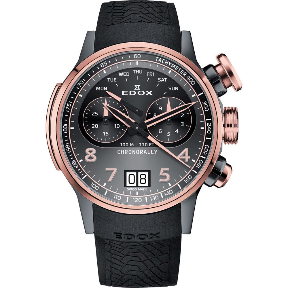 Edox Chronorally 38003-TINGR-GNR Watch • EAN: 7640428083976