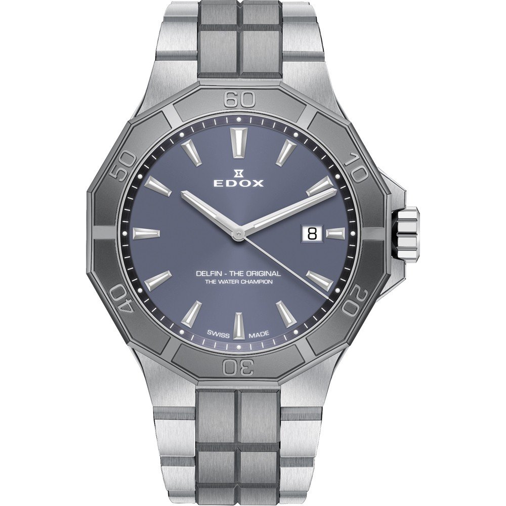 Edox Delfin 53021 3GM GIN Watch • EAN: 7640428083877