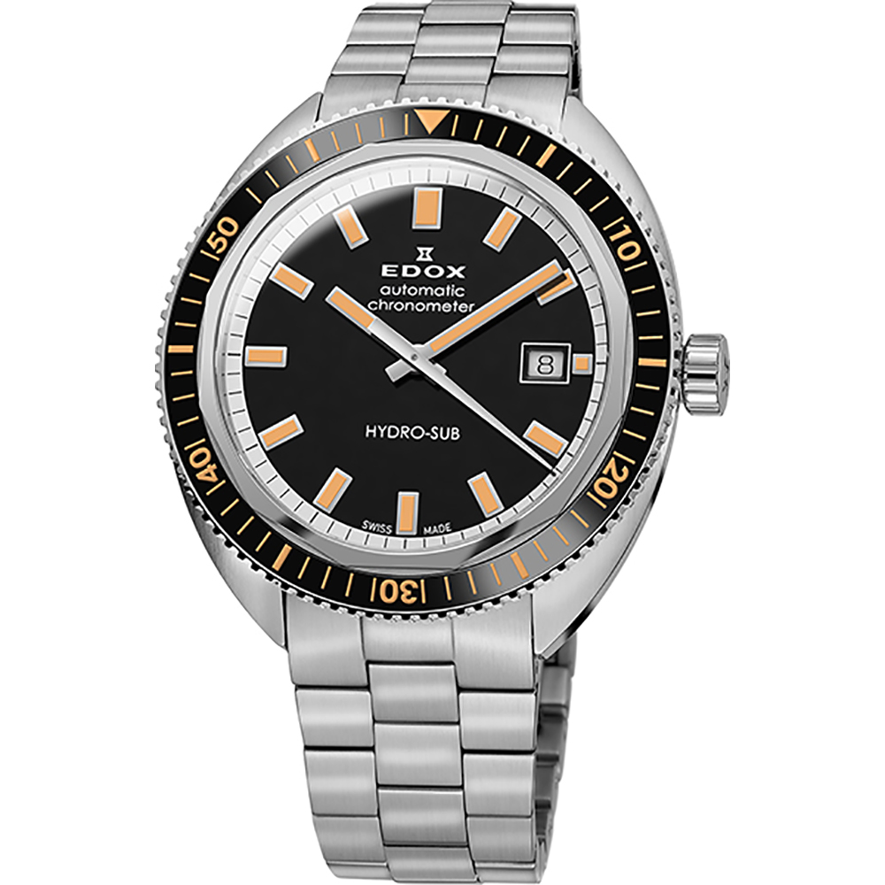Edox 80128-3NBM-NIB Hydro -Sub - 500 pieces Limited Edition Watch