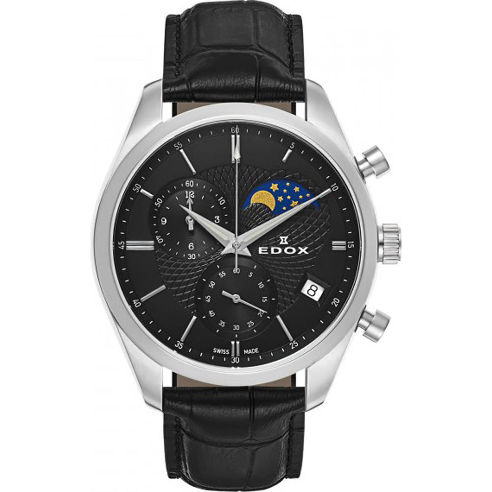 Edox Les Vauberts 01655-3-NIN Watch