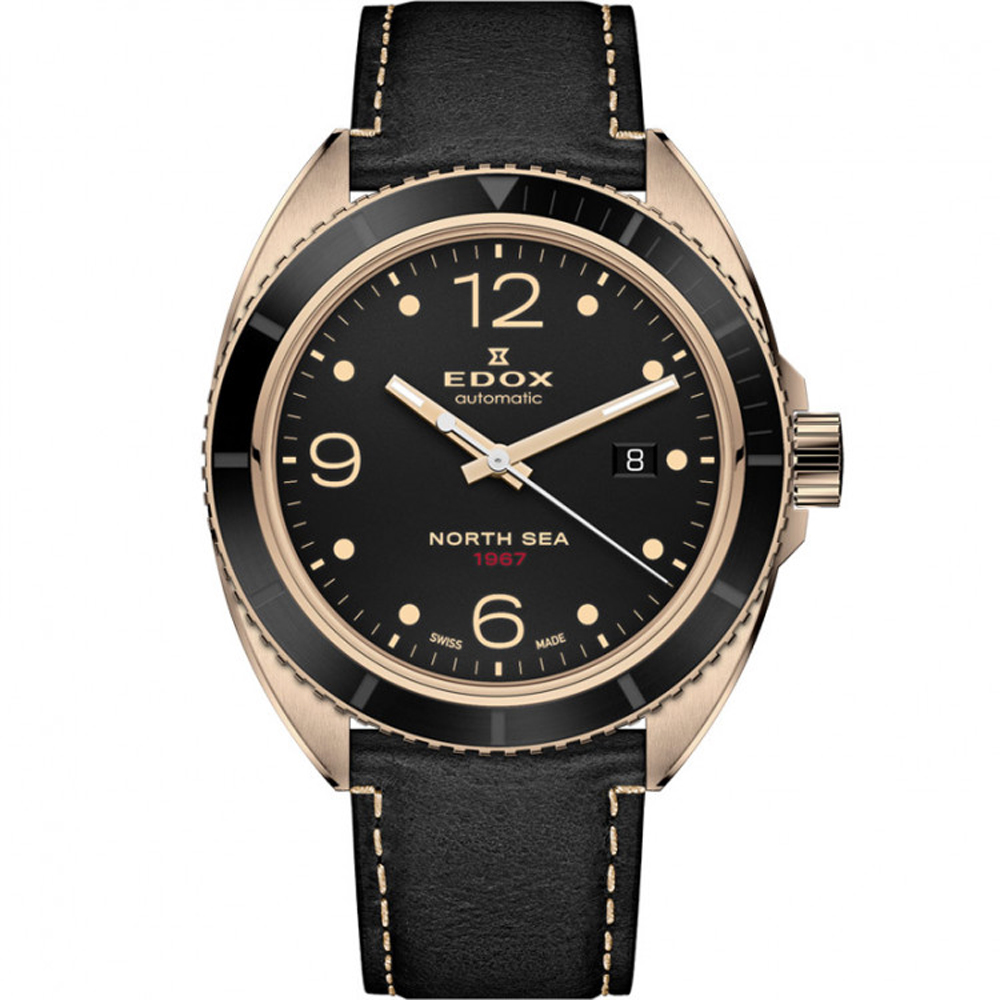 Edox North Sea 80118-BRN-N67 North Sea 1967 Watch