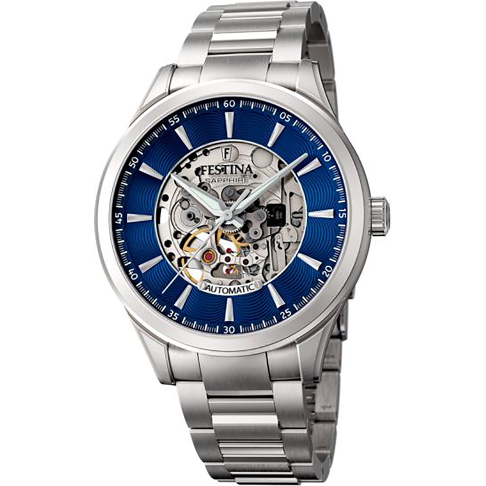 Festina F20536/3 Skeleton Watch