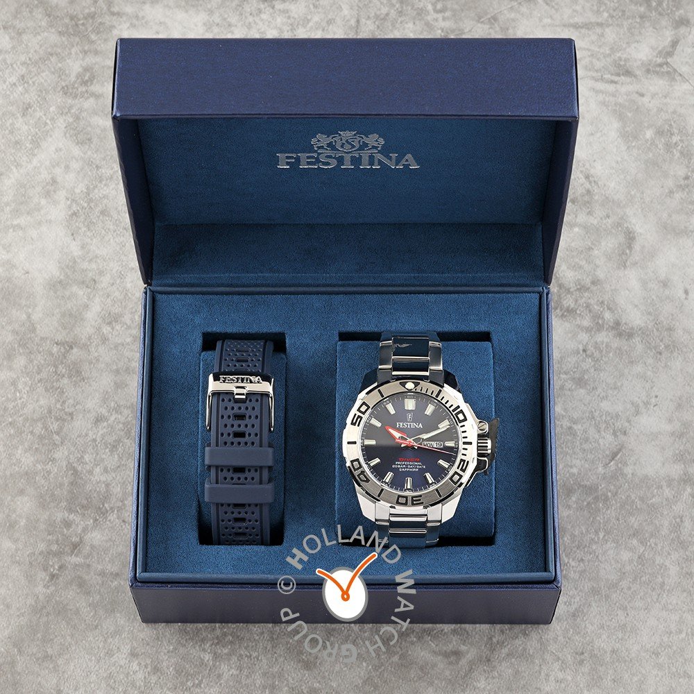 Bracelet de montre Festina F20376-1 Silicone 25mm
