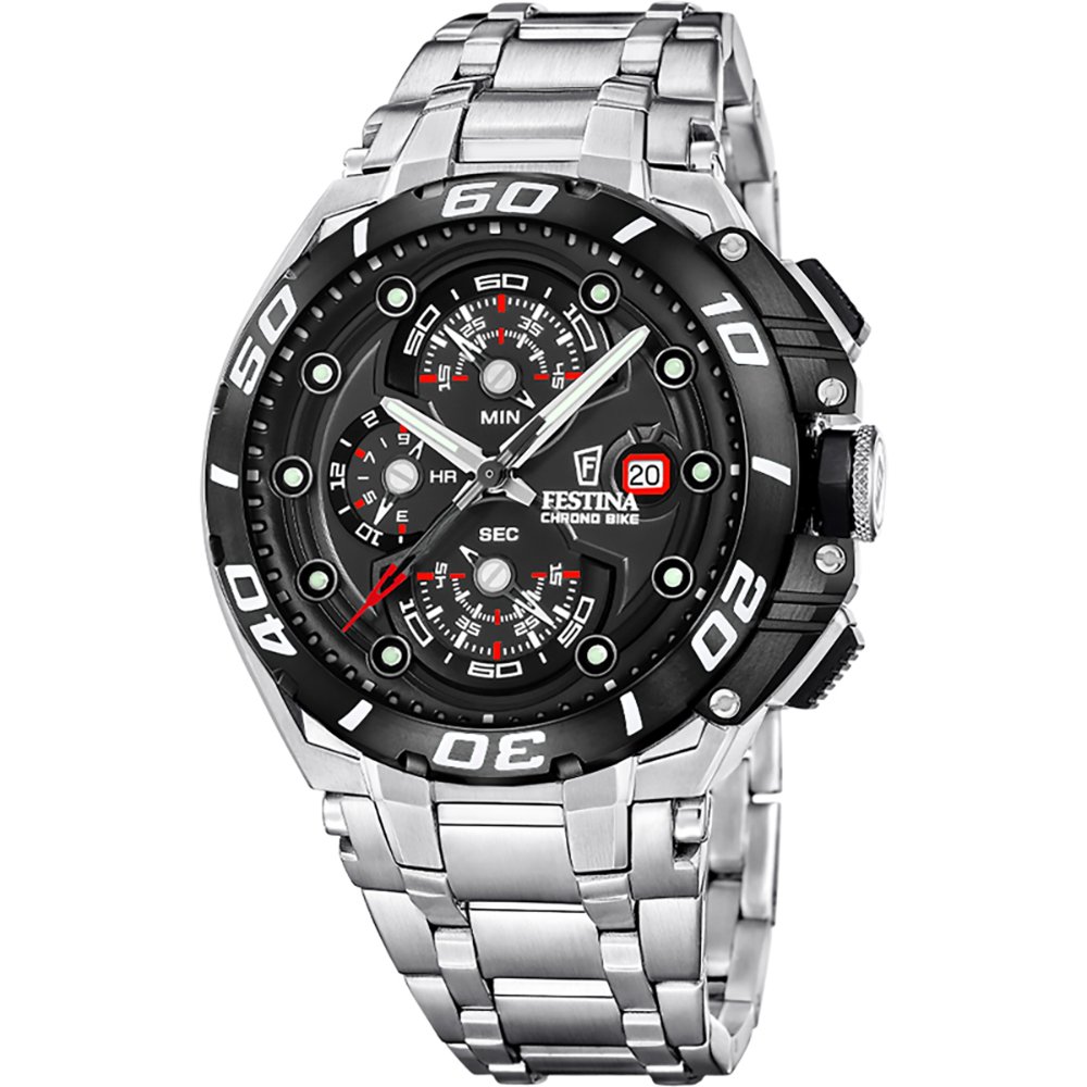 極美品 箱付 稼働 FESTINA CHRONO BIKE メンズ腕時計S356 Festina Chrono bike F20754/6 Watch • EAN: 8430622877193