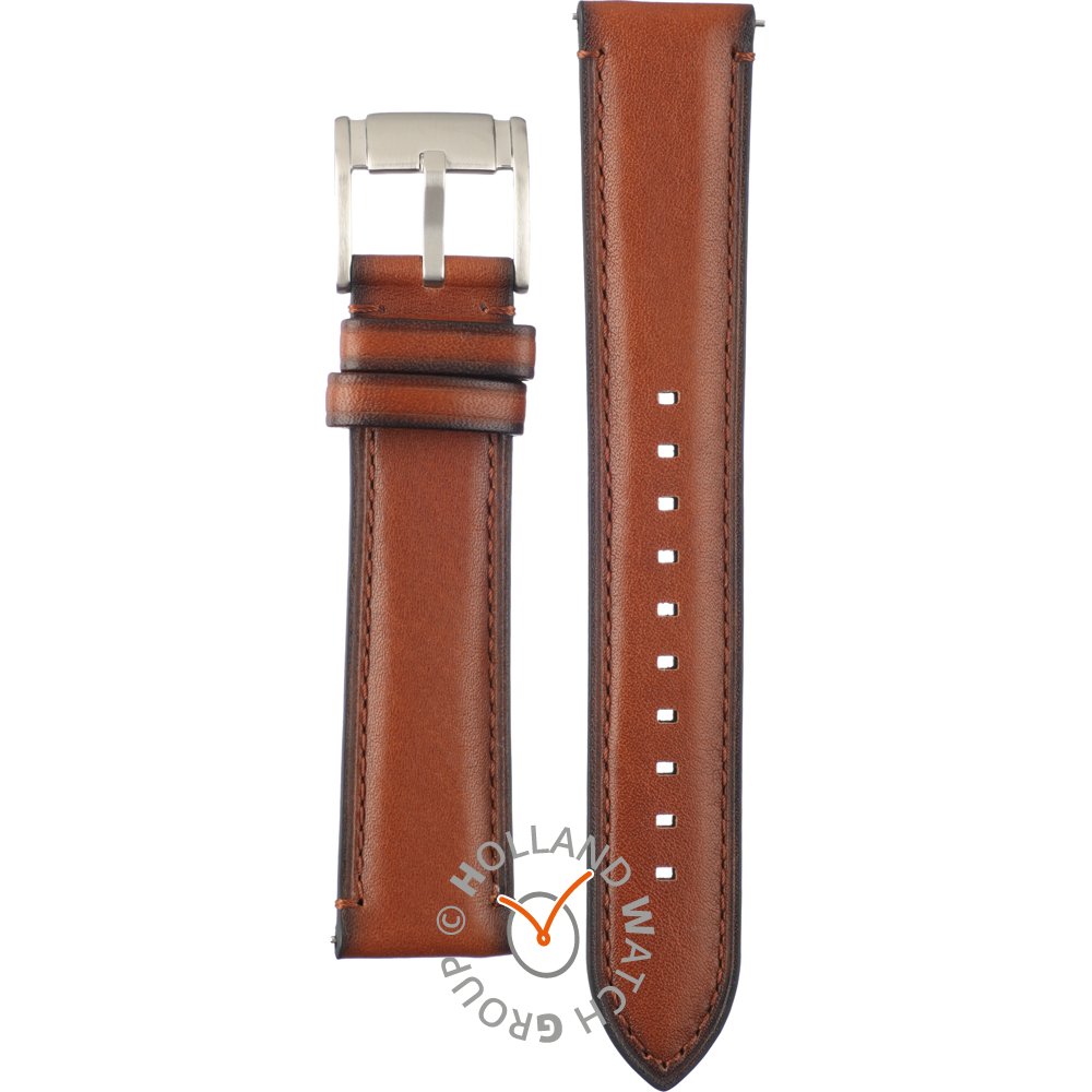 Fossil leather deals strap replacement