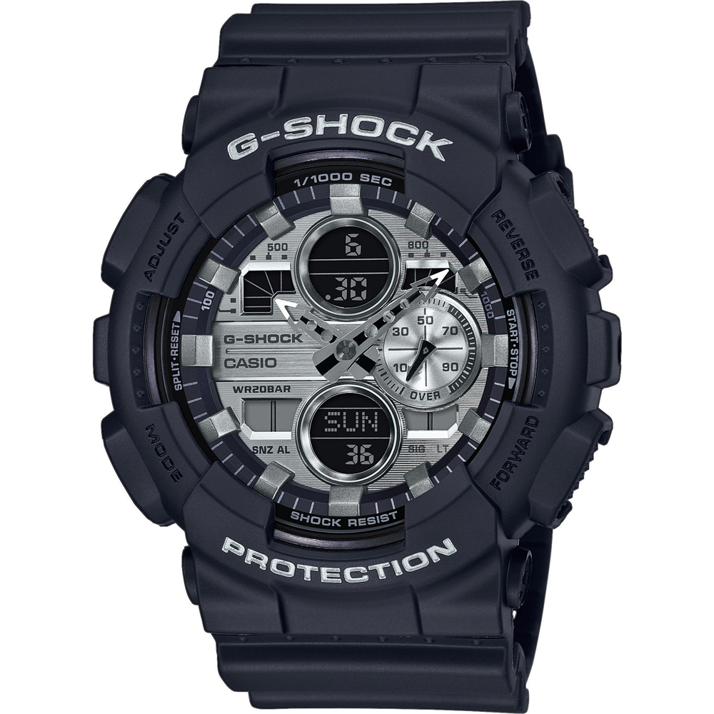 G-Shock Classic Style GA-140GM-1A1ER Ana-Digi - Glossy Metal Watch