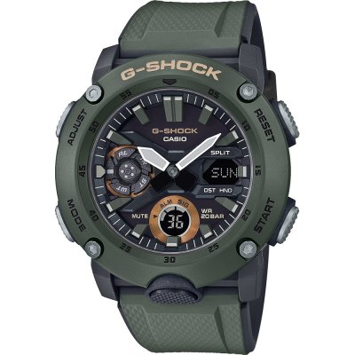 G-Shock Classic Style GA-2000-3A Carbon Core Watch