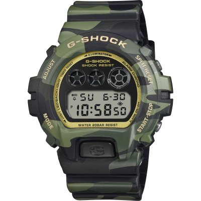 G-Shock Classic Style DW-6900CMG-3ER DW-6900 Bold Camo Watch