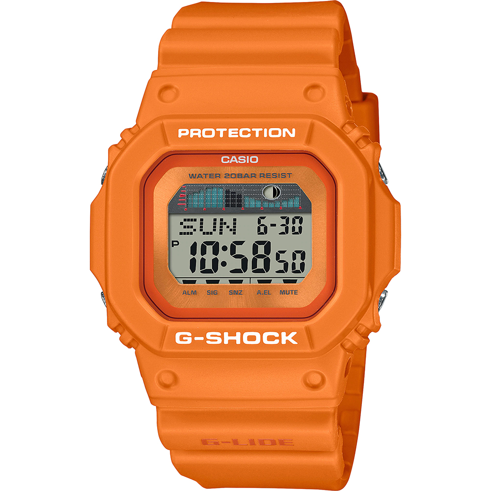 G-Shock Classic Style GLX-5600RT-4ER G-Lide - Surfboard Watch