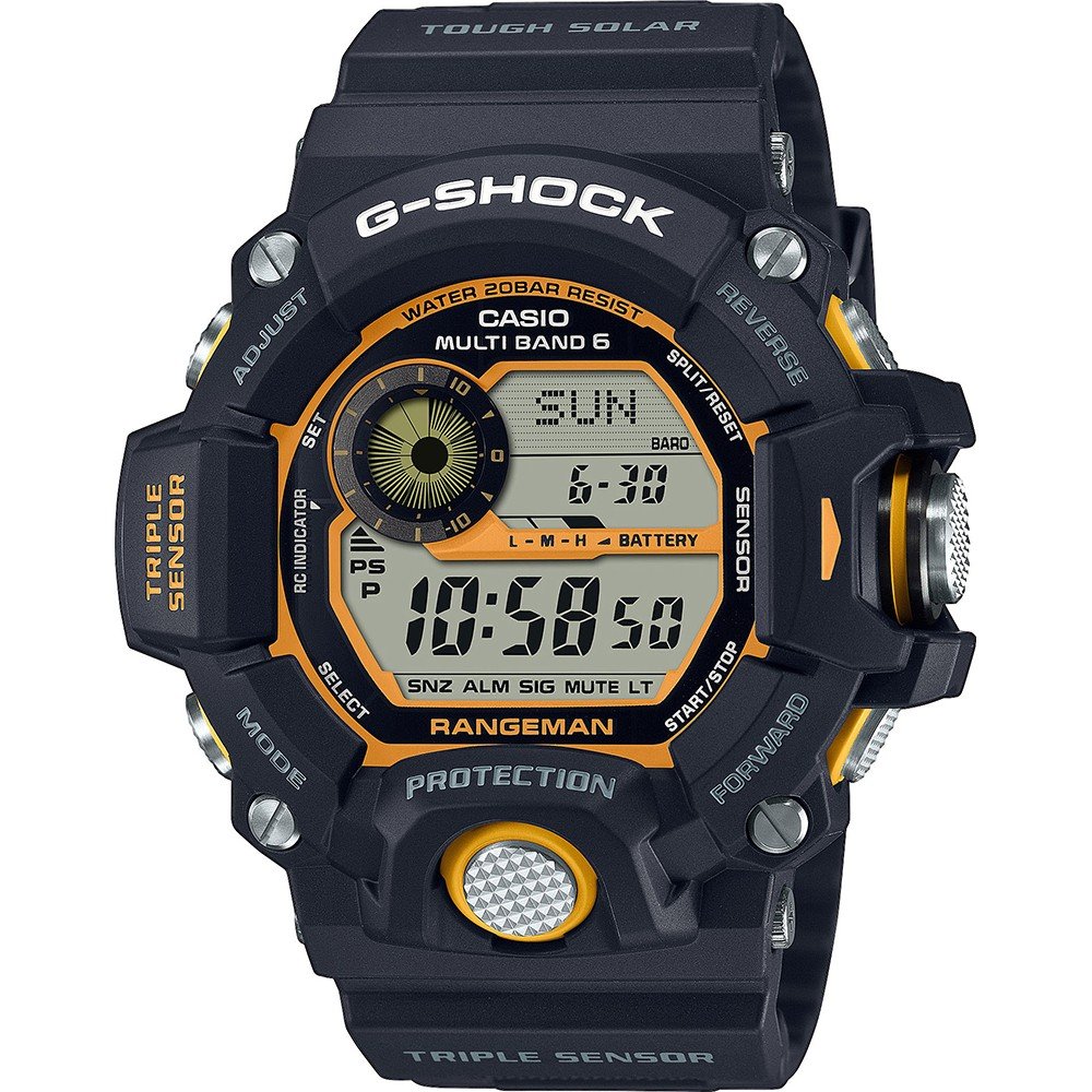 G-Shock Rangeman GW-9400Y-1ER Rangeman - Yellow Accent Watch