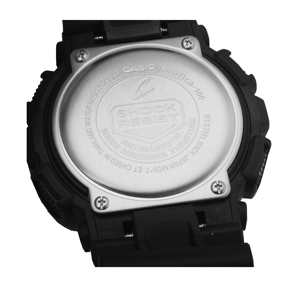 G-Shock Style GA-100-1A1ER Ana-Digi Watch • EAN: 4971850443865 • hollandwatchgroup.com
