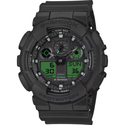 G-Shock Classic Style GA-100BEG-1AER GA-100 Series - Electro Green Watch