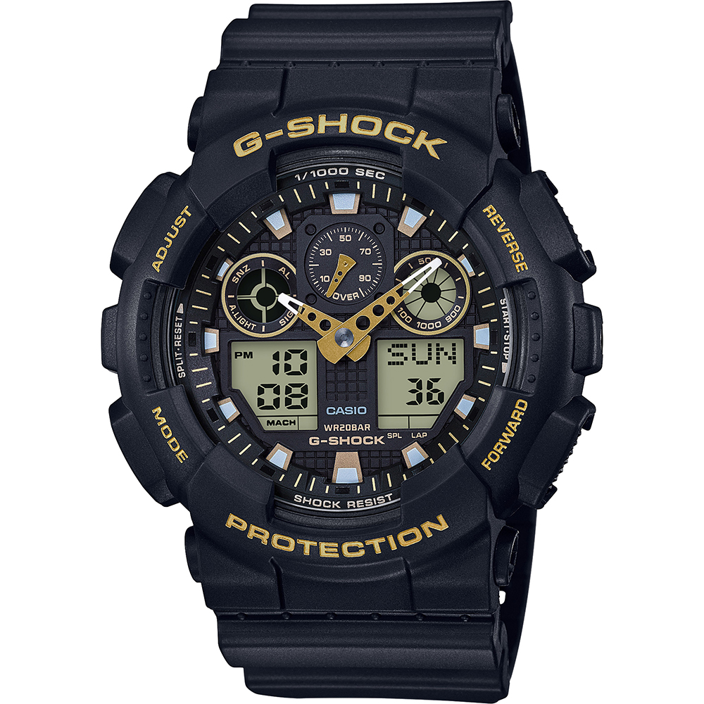 G-Shock Classic Style GA-100GBX-1A9ER Ana-Digi - Garrish Black Watch