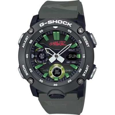 G-Shock Classic Style GA-2000GZ-3A Carbon Core Watch