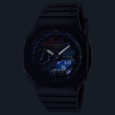 G-Shock Classic Style GA-2100RW-1AER Rainbow Brick Wall