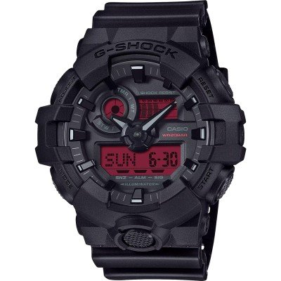G-Shock Classic Style GA-700BBR-1AER Ignite Red Watch